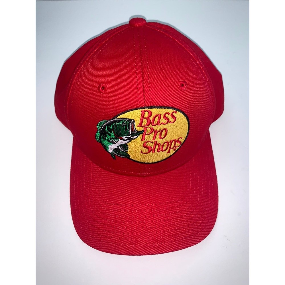 Bass Pro Shops Red Hat  Adjustable Cap